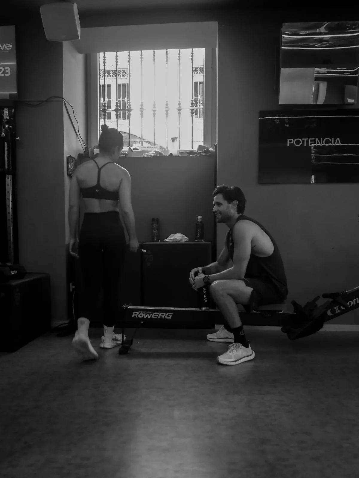 Deportistas entrenamiento Revive Madrid
