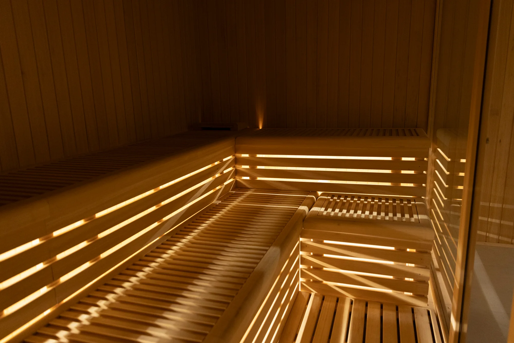 Sauna post entrenamiento Revive Madrid