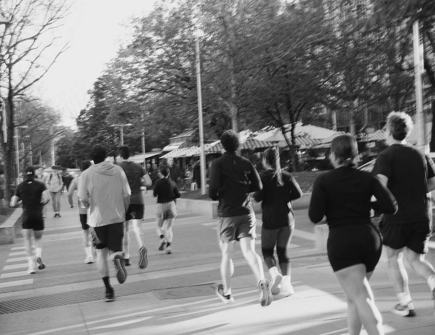 Running club Revive en el Retiro Madrid