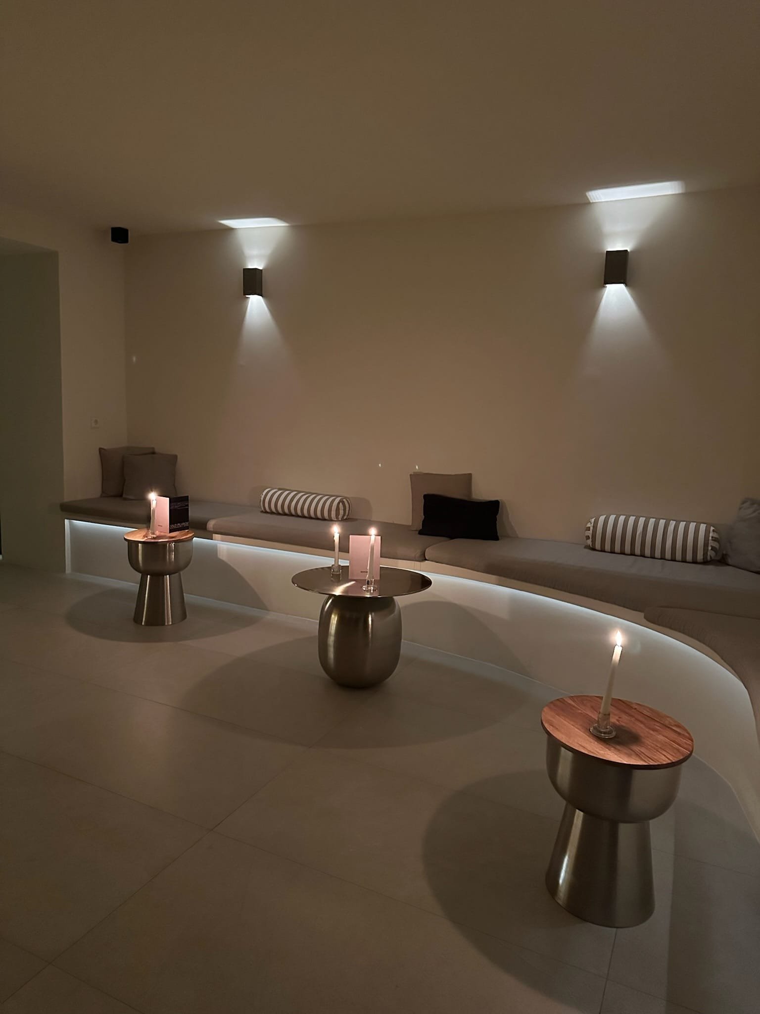 Zona relax del Recovery Room de Revive Salamanca